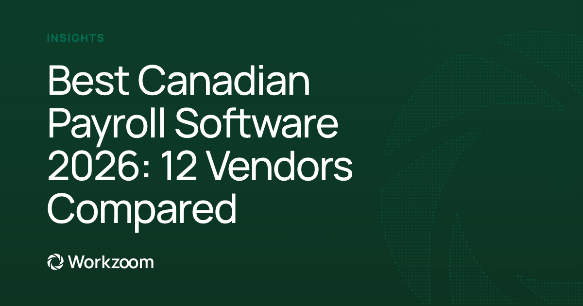 Best Canadian Payroll Software 2026: 12 Vendors Compared