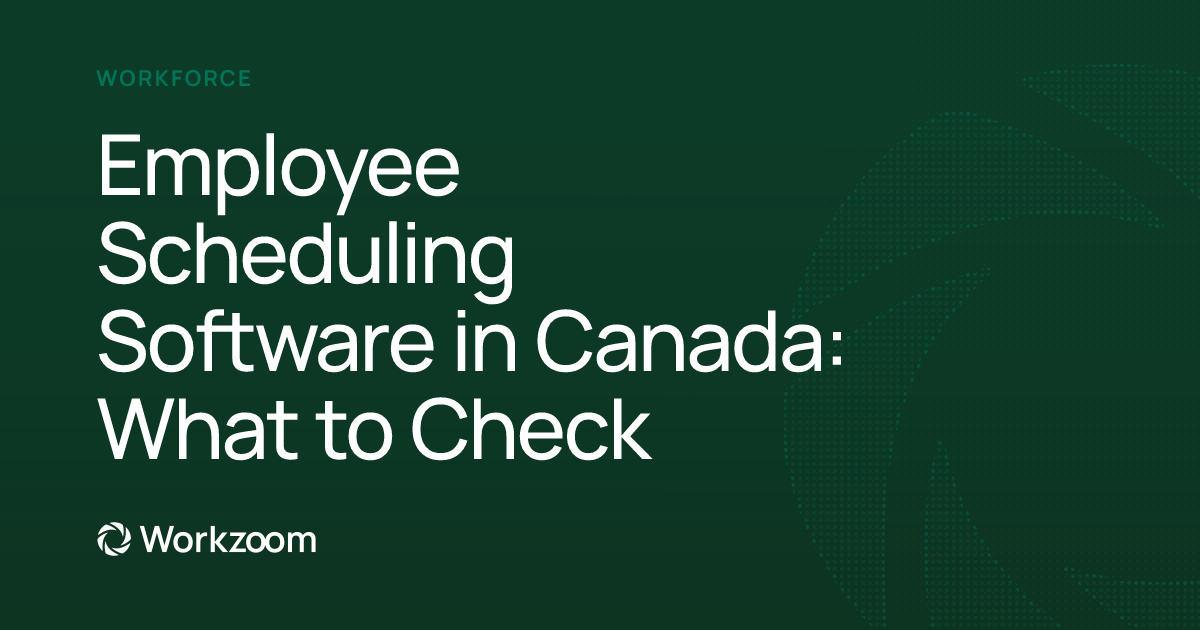 Employee Scheduling Software in Canada: What to Check